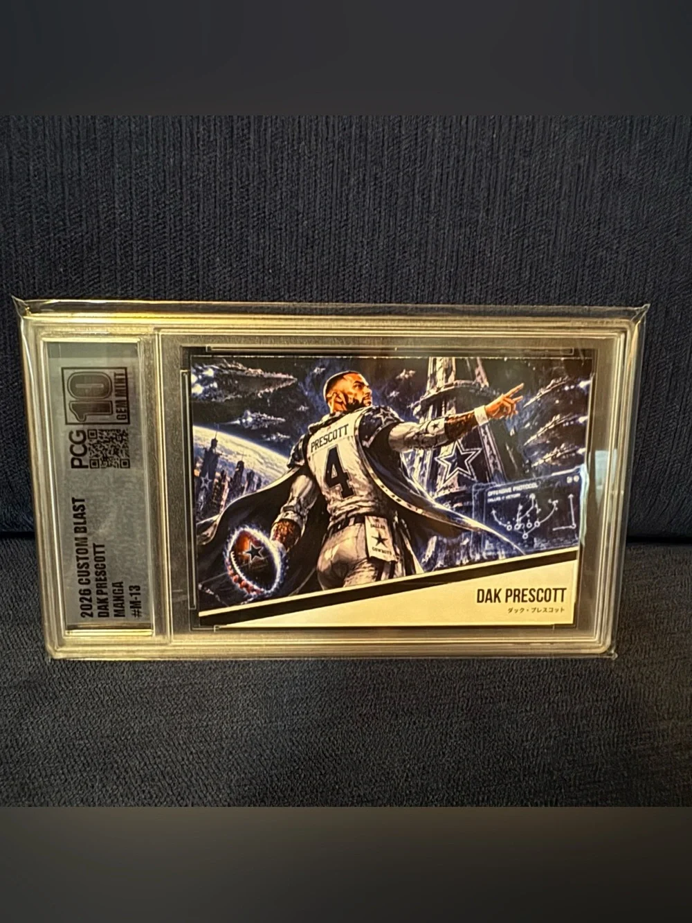 Dak Prescott 2026 Custom Blast Manga #M-13 PCG 10 Gem Mint